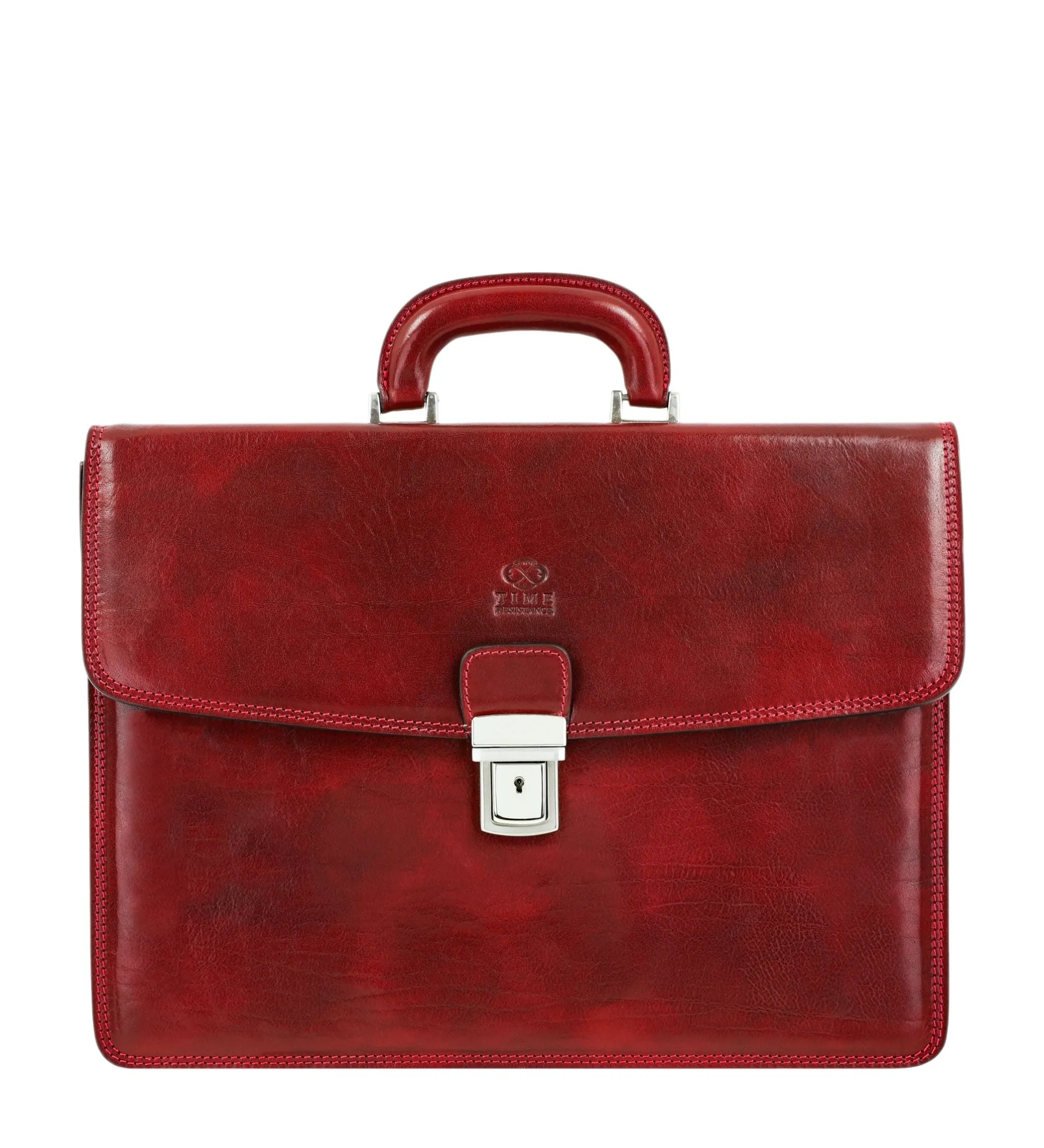 Womens Leather Briefcase - The Sound of the Mountain