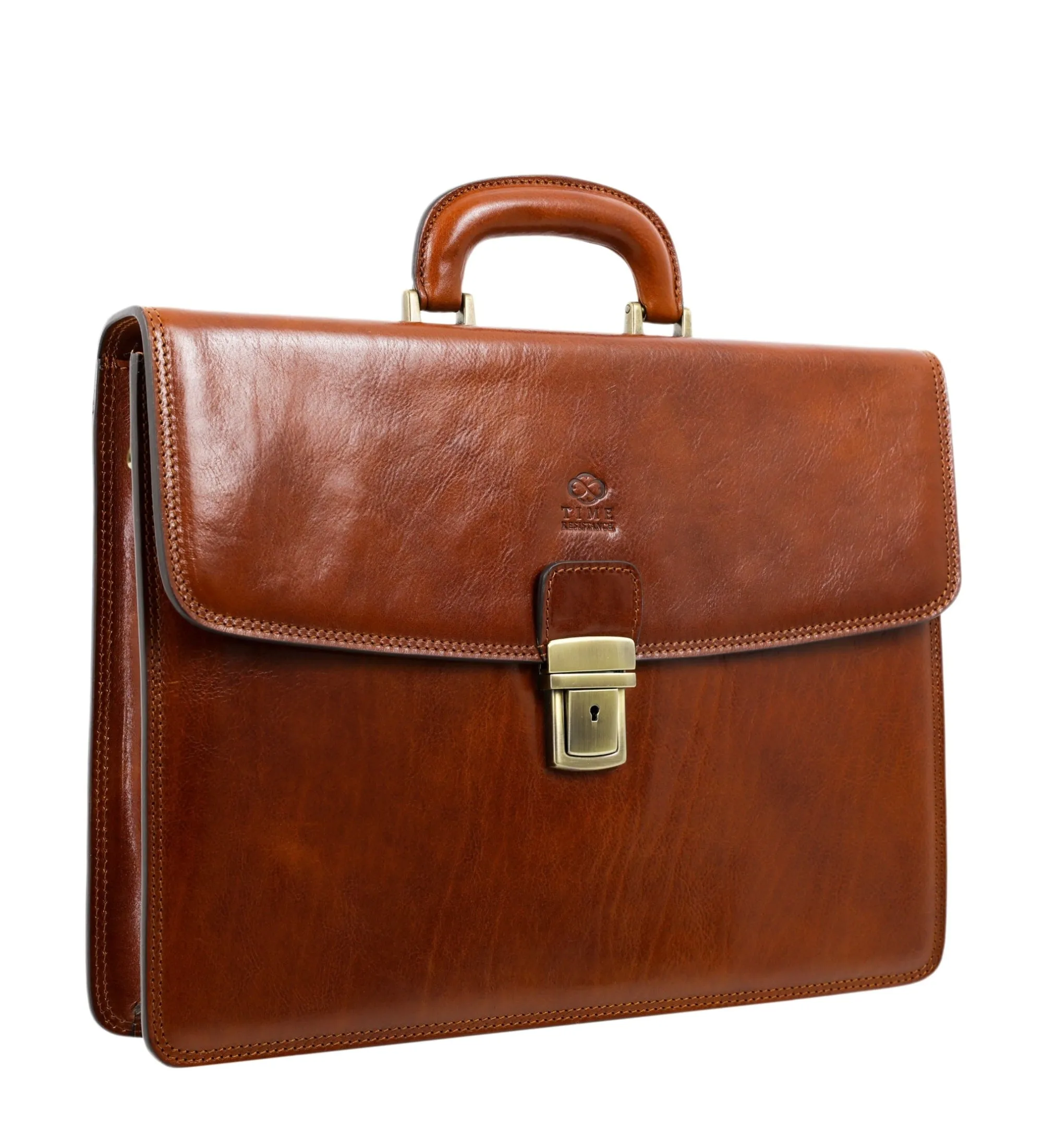 Womens Leather Briefcase - The Sound of the Mountain